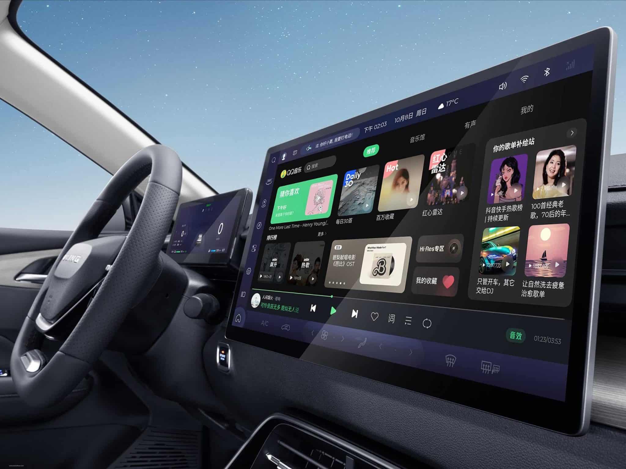 Avtomobil infotainmentini yangilash