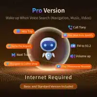 Toppal Pro ovozli yordamchi ilg'or funksiyalar interfeysi Android avtomobil bosh birliklari uchun